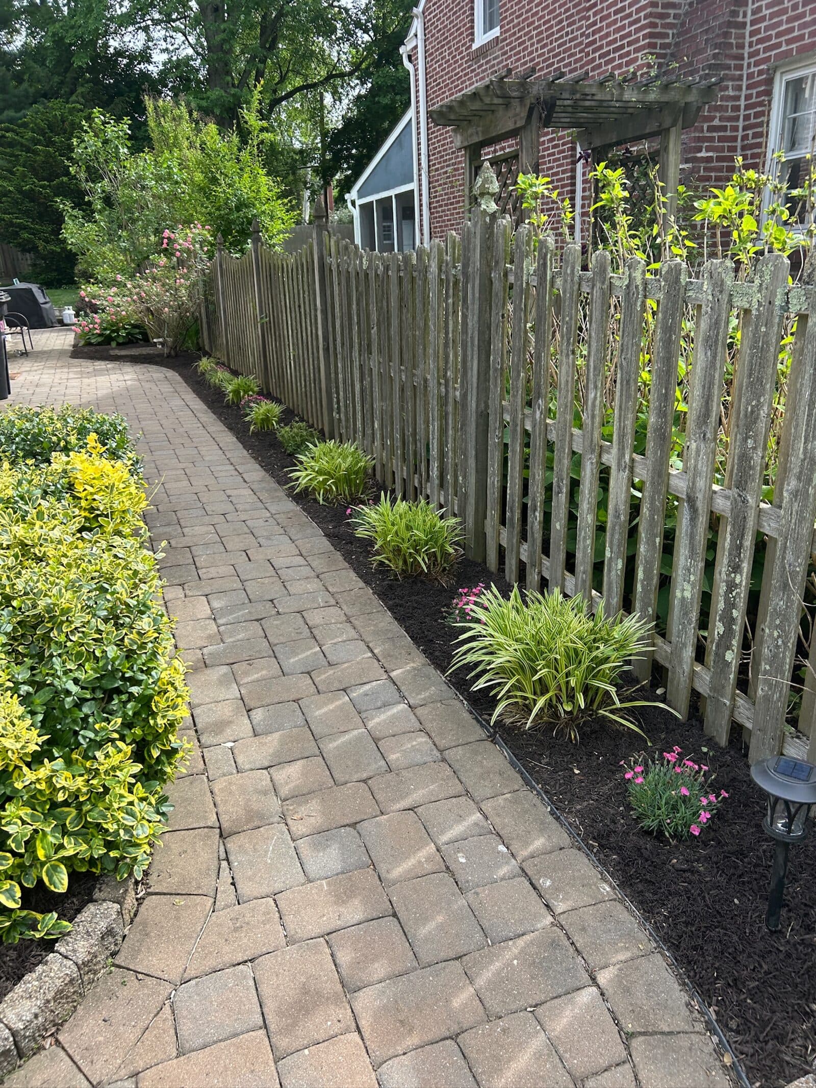 Brighton Road Landscaping project 4 in Montgomery County, PA