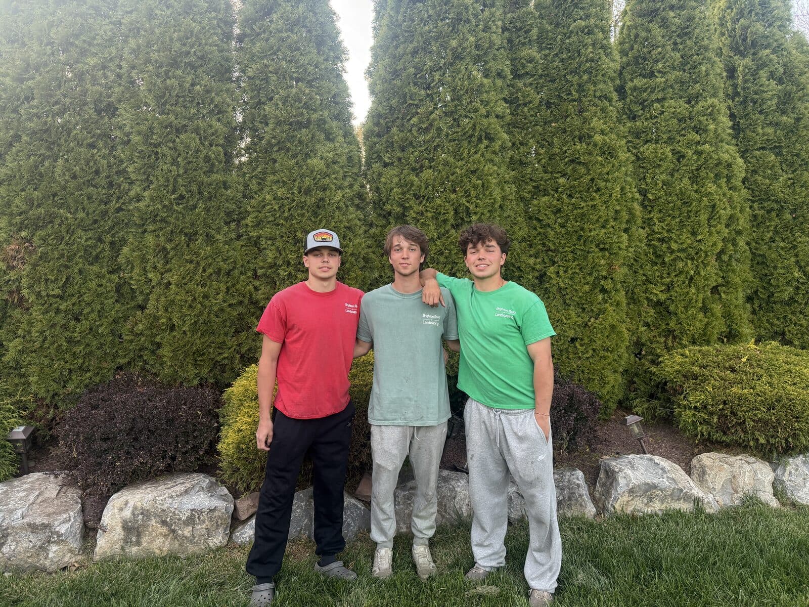 The Brighton Road Landscaping crew